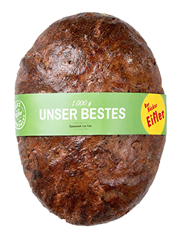 Unser Bestes Brot handwerklich gebacken von Der Bäcker Eifler als Freisteller