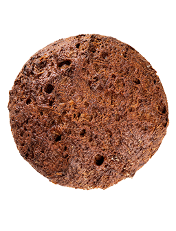 Der Bäcker Eifler Vollkornboller rustikal gebacken als Freisteller